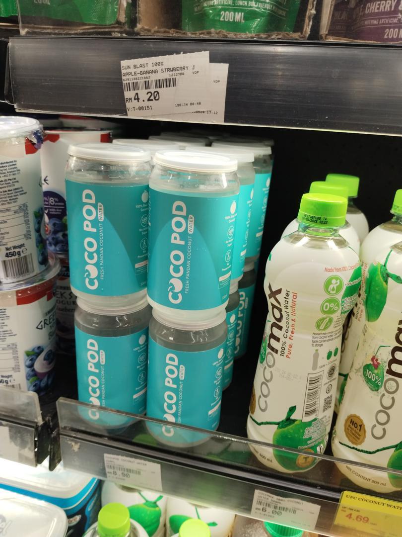 Cocopod shelf placement