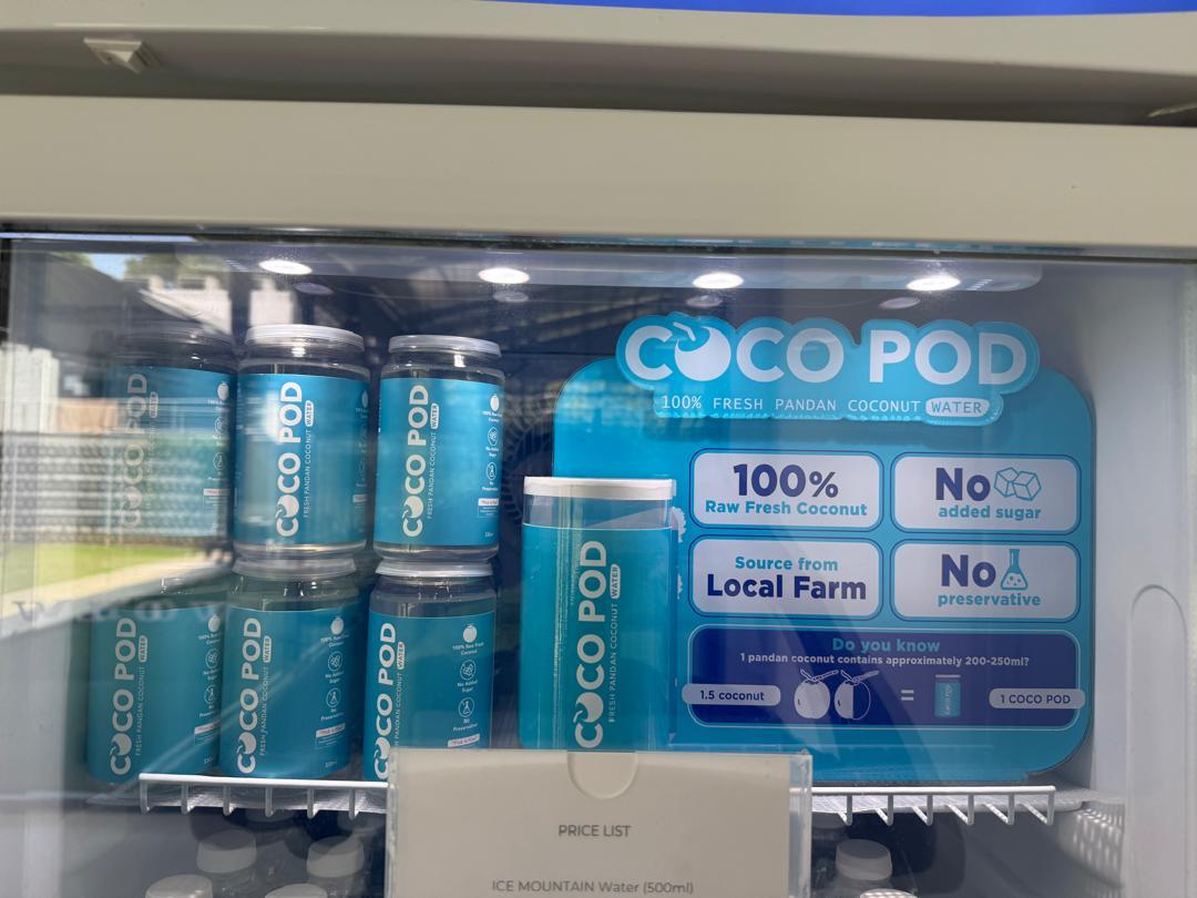 Cocopod shelf placement